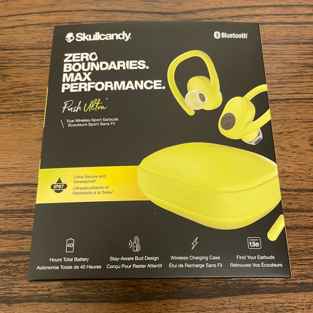 Skullycandy Push Ultra Earbuds